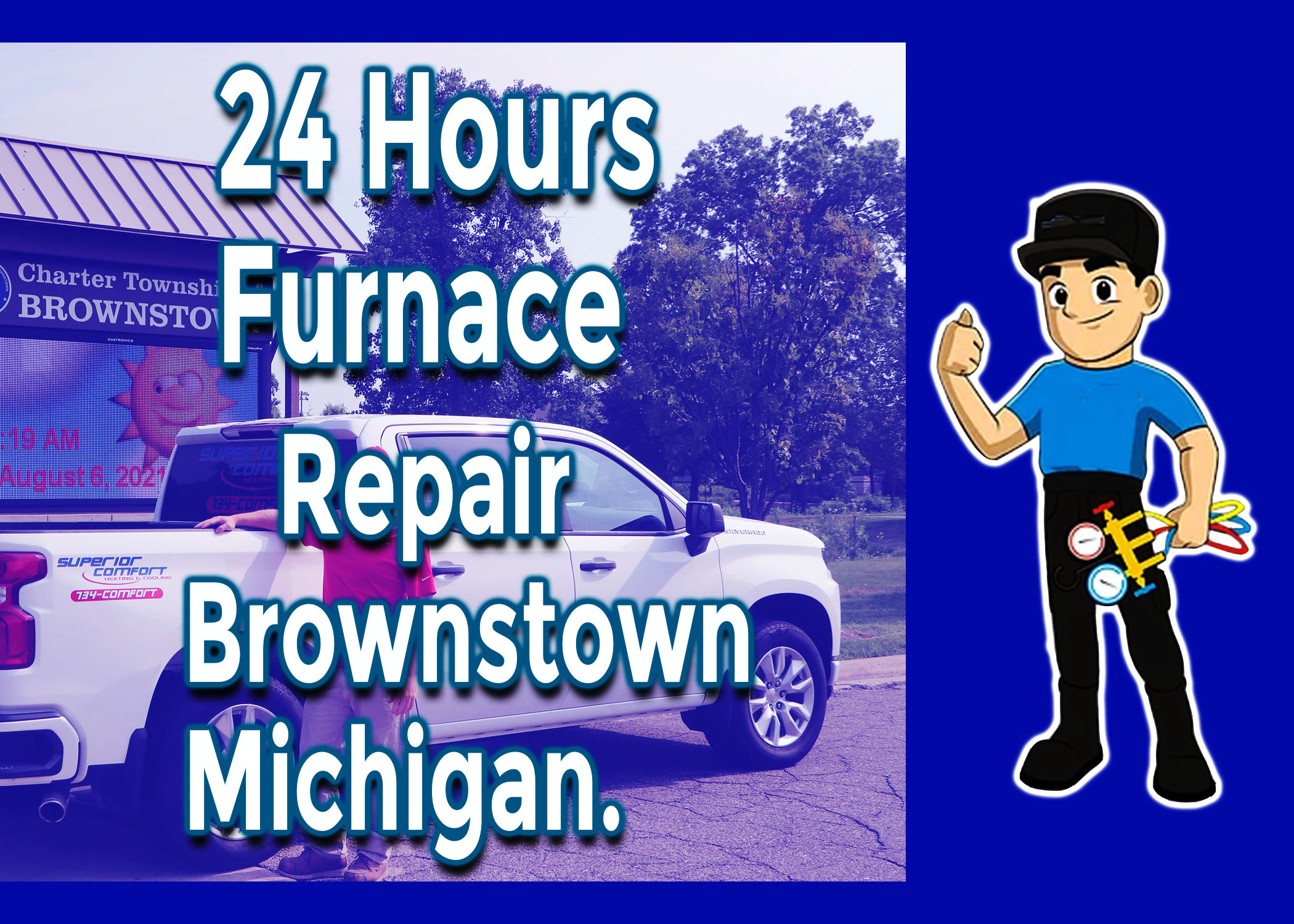 Merits of Dealing with 24 Hours Furnace Repair Brownstown MI.